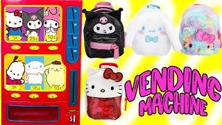 Vending Machine Surprises New Real Littles Sanrio Backpacks