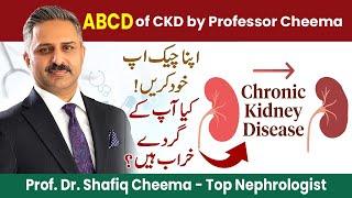 ABCD of CKD by Professor Cheema  Diagnose Kidney Disease by Yourself