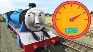 Sodor Answers What is the highest speed Gordon has ever achieved pulling the express?