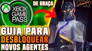 Como DESBLOQUEAR Novos Agentes no VALORANT 2024  CLOVE com XBOX Game Pass - Guia de Assinatura