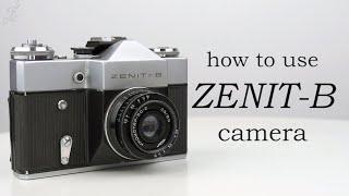 Zenit-B with Industar 50-2 lens How to use - Complete Video manual