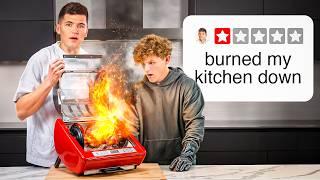 I Tested 1-Star Kitchen Gadgets ft. Ryan Trahan