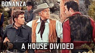 Bonanza - A House Divided  Episode 18  American Western Series  Full Length