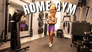1st Time Parents Build A Family Home Gym on a Budget