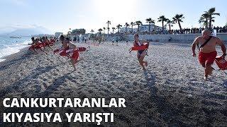 Cankurtaranlar kıyasıya yarıştı