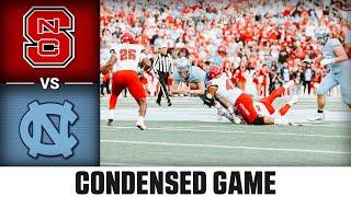 NC State vs. North Carolina Condensed Game  2022 ACC Football