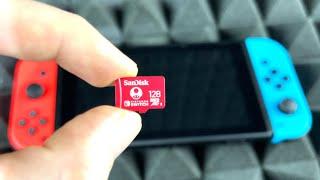 SanDisk microSDXC Memory Card for Nintendo Switch Setup Guide