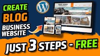 How to Create A Free Blog  How To Create Business Website In Google  Responsive Starter Template