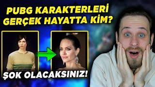 ŞOK OLACAKSINIZ PUBG KARAKTERLERİ GERÇEK HAYATTA KİM   - Pubg Mobile