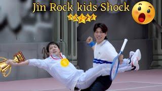 Jin cheat with Kids In Tennis   Hindi Dub