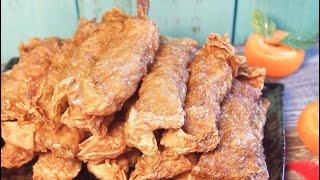 Easy Recipe Homemade Chinese Meat Rolls 五香卷 Lor Bak  Ngoh Hiong • Chinese Pork Recipe