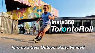 Insta 360 Tour Of Canadas Biggest Skate Party Venue   4K