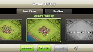 Unlocking Layout Editor - Clash of Clans  A Best Way to Customize Your Village and War Base