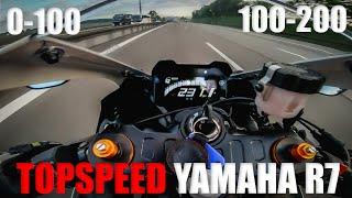 Yamaha R7  TOPSPEED GPS  0-100  100-200