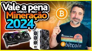  INVESTIR EM MINERAÇÃO 2024 - Ainda vale a pena minerar criptomoedas?