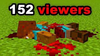 Every Viewer Minecraft Gets More Scary