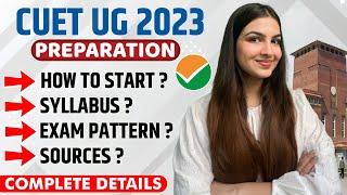 CUET 2023 Preparation books syllabus exam pattern  CUET CUCET 2023 How to prepare? #cuet2023