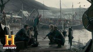 Vikings Björn Tells His Brothers He Will Lead Them Season 4 Episode 18  History