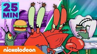 SpongeBob  Tuan Krabs & Plankton Dari Teman Menjadi Musuh  Nickelodeon Bahasa