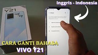 Cara Ganti Bahasa Hp Vivo Y21  Inggris - Indonesia