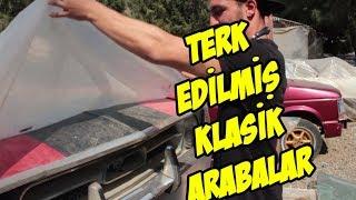 TERK EDİLMİŞ KLASİK ARABALAR BUNLAR TÜRKİYEDE