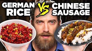 Can We Combine German And Chinese Food? Taste Test