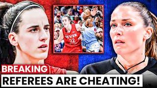 WNBA Refs EXPOSED Of RIGGING The Fever Game Due To BIASED Calls on Caitlin Clark