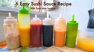 6 Easy Sushi Sauce Recipe  Homemade Sauce for Deep Fried Sushi Rolls & Teriyaki Sauce