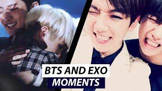 BTS & EXO MOMENTS 2018