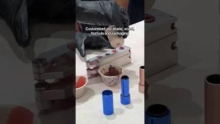 What custom lipstick-making looks like #makeupshorts #liplab