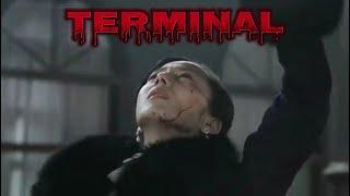 Riddled pretty female agent - Terminal