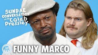 FUNNY MARCO Sundae Conversation with Caleb Pressley