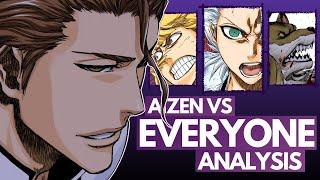 SOSUKE AIZEN vs THE GOTEI 13 & THE VIZARDS - Bleach Battle Analysis  The Illusion of Victory