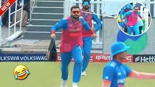 Top 10 Funny Moments  of Virat Kohli in Cricket  Cric Loot