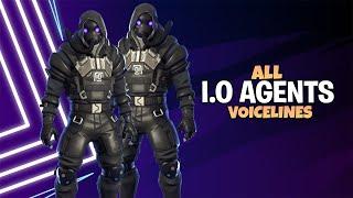 All New I.O. Agents Voicelines in Fortnite Season 7  Fortnite Henchman Voicelines