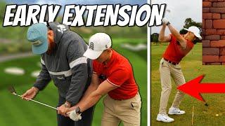 How to prevent EARLY EXTENSION & OVER THE TOP SWING