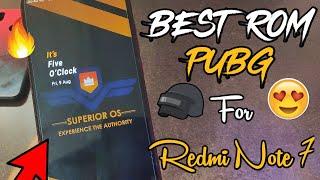 Best Pubg ROM for Redmi Note 7  Superior OS for Redmi Note 7  Note 7S  Best Custom ROM lavender