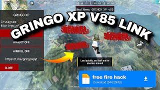 GRINGO XP V85  HACK LINK NEU UPDATE   FREE FIRE MAX MOD MENU 100% WORKING  #hack