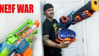 NERF WAR Kid vs Dad SHOWDOWN