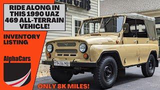 Only 8K Miles 1990 UAZ-469 7-Passenger Unmodified Original Paint No Rust & Mechanically Sound