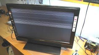 Полосы на экране  Телевизор SONY KDL-26S3000