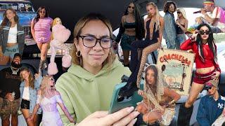 reviewing Coachella 2024 fashion *Tara Yummy Alix Earle Hailey Bieber*