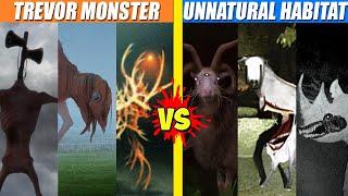 Trevor Monster vs Unnatural Habitat Battles  SPORE