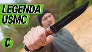 LEGENDARNY NÓŻ MARINES   Test i recenzja noża Ka-Bar USMC The Legend 1217