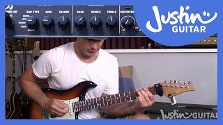 Boss Katana 50 Unboxing & Exploring - Guitar Lesson Amp Review Tutorial JustinGuitar