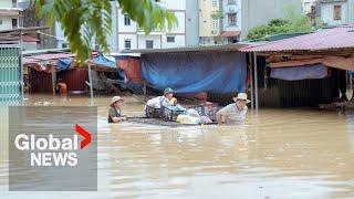 “I have nothing left” Typhoon Yagi pummels Vietnam leaves at least 64 dead