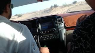 Dubai Desert Safari DISASTER Accident of Toyota Land Cruiser V8 SMASHED into sand dunes. Dont MISS.