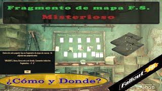 Fallout76  Fragmento de Mapa Misterioso F.S.