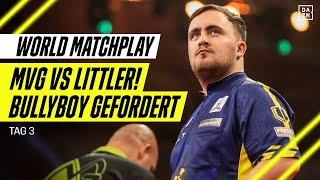 MvG vs. Littler Giganten-Duelle in Runde eins Tag 3  World Matchplay  DAZN Highlights