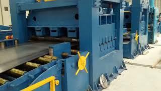 900-2500 width18-25 mm thick steel cutting machine working in Turkey